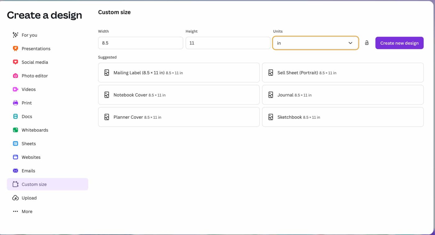 Free Printable Watercolor Flower Vase Blank Calendars: 12 Monthly Floral PNGs Transparent How to Scale Your Floral Vase to the Correct Size in Canva - Upload Flowers Vase Blank Calendar to Canva.com