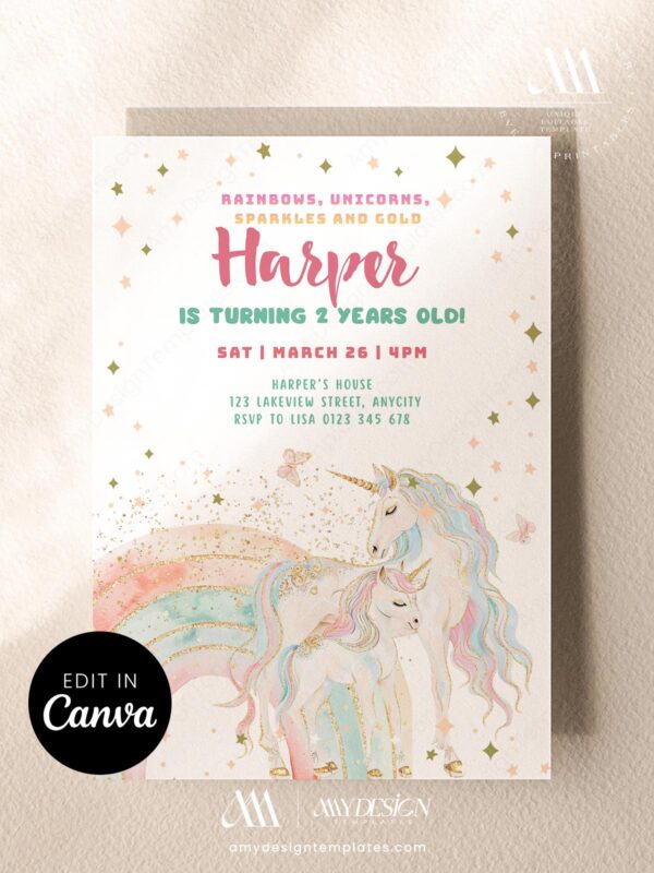 Unicorn Birthday Party