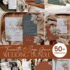 Rustic Boho Terracotta Sage Green Wedding Invitation Template Bundle | DIY Wedding Stationery Bundles Printable | Earthy Desert Rustic Boho Terracotta Sage Green Wedding Invitation Template Bundle | DIY Wedding Stationery Bundles Printable | Earthy Desert
