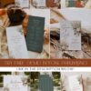 Rustic Boho Terracotta Sage Green Wedding Invitation Template Bundle | DIY Wedding Stationery Bundles Printable | Earthy Desert Rustic Boho Terracotta Sage Green Wedding Invitation Template Bundle | DIY Wedding Stationery Bundles Printable | Earthy Desert