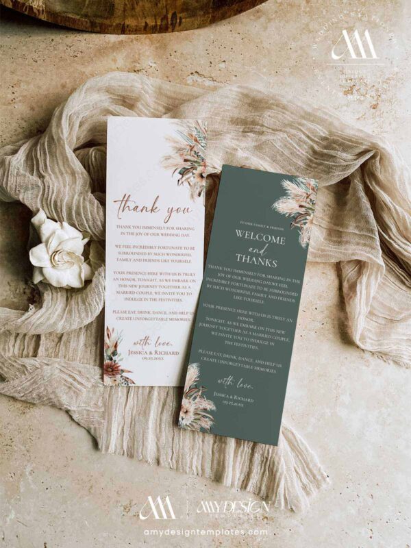 Rustic Boho Terracotta Sage Green Wedding Invitation Template Bundle | DIY Wedding Stationery Bundles Printable | Earthy Desert Napkin Thank You Note Rustic Boho Terracotta Sage Green Wedding Invitation Template Bundle | DIY Wedding Stationery Bundles Printable | Earthy Desert