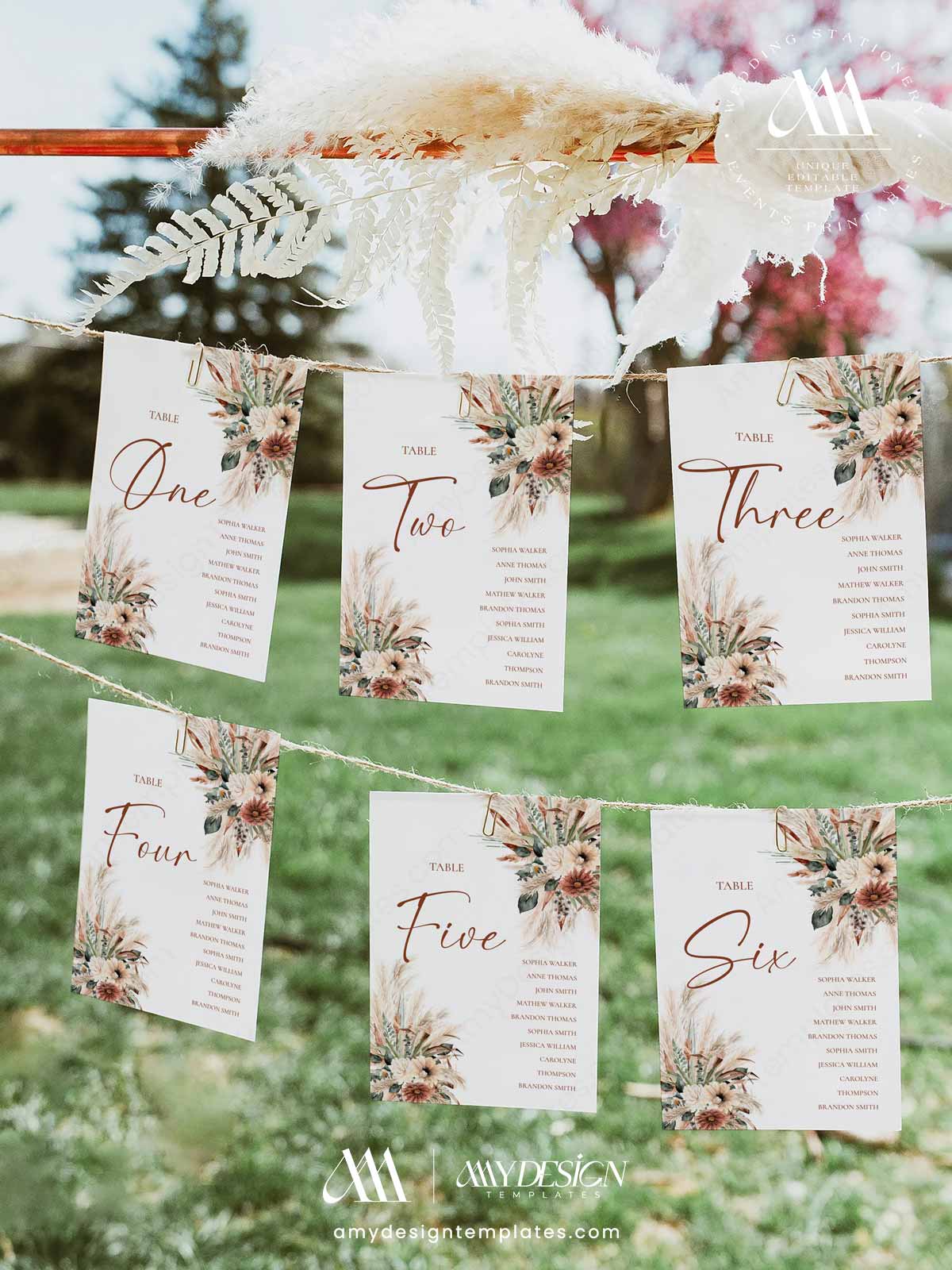 Rustic Boho Terracotta Sage Green Wedding Invitation Template Bundle | DIY Wedding Stationery Bundles Printable | Earthy Desert Seating Chart Card Escort Card Rustic Boho Terracotta Sage Green Wedding Invitation Template Bundle | DIY Wedding Stationery Bundles Printable | Earthy Desert