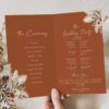 Rustic Boho Terracotta Sage Green Wedding Invitation Template Bundle | DIY Wedding Stationery Bundles Printable | Earthy Desert Wedding Program Catholic Template Rustic Boho Terracotta Sage Green Wedding Invitation Template Bundle | DIY Wedding Stationery Bundles Printable | Earthy Desert