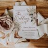 Western Floral Boots Wedding Invitation Card | Cowboy Boot Desert Fall Wedding Invite | Cream Rose Pampas Grass Stationery Western Floral Boots Wedding Invitation Card | Cowboy Boot Desert Fall Wedding Invite | Cream Rose Pampas Grass Stationery
