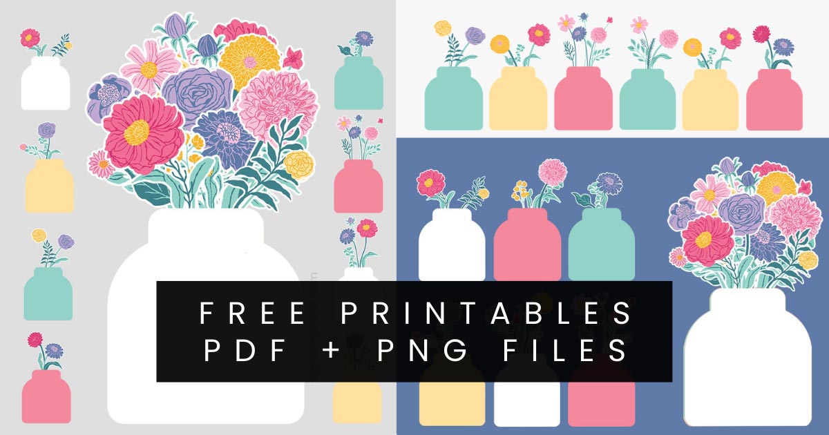 Free DIY Blank Floral Desk Calendar Printable: Perfect for Hand-Cut & Machine-Cut Crafts Free DIY Blank Floral Desk Calendar Printable: Perfect for Hand-Cut & Machine-Cut Crafts Amy Design Templates