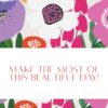 2027 & 2028 Bloom Flowers Printable Floral Desk Calendar DIY | Instant Download (SVG, PNG, PDF) 2027 & 2028 Bloom Flowers Printable Floral Desk Calendar DIY