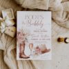 Pink Boho Blooms and Boots Bridal Shower Invitation | Western Bridal Shower Invite Template | Floral Coastal Cowgirl Pink Boho Blooms and Boots Bridal Shower Invitation | Western Bridal Shower Invite Template | Floral Coastal Cowgirl