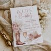 Pink Boho Blooms and Boots Bridal Shower Invitation | Western Bridal Shower Invite Template | Floral Coastal Cowgirl Pink Boho Blooms and Boots Bridal Shower Invitation | Western Bridal Shower Invite Template | Floral Coastal Cowgirl