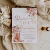 Blooms and Boots Bridal Shower Invitation Template | Western Bridal Shower Invite B069 Bridal Shower Invite 1 Blooms and Boots Template Western Cowboy Invite Amy Design