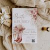 Boots and Bubbly Cowgirl Bridal Shower Invitation with QR Code | Boho Western Invite Printable Card Boots and Bubbly Cowgirl Bridal Shower Invitation with QR Code | Boho Western Invite Printable Card