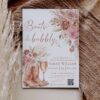 Western Cowgirls Boots and Bubbly Bridal Shower Invitation Card | Boho Terracotta Floral Wedding Shower Invite Western Cowgirls Boots and Bubbly Bridal Shower Invitation Card | Boho Terracotta Floral Wedding Shower Invite