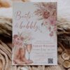 Western Cowgirls Boots and Bubbly Bridal Shower Invitation Card | Boho Terracotta Floral Wedding Shower Invite Western Cowgirls Boots and Bubbly Bridal Shower Invitation Card | Boho Terracotta Floral Wedding Shower Invite