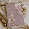 Boots and Bubbly Bridal Shower Invitation Card Template | Western Cowgirl Template Printable | Terracotta Rustic Chic Boots and Bubbly Bridal Shower Invitation Card Template | Western Cowgirl Template Printable | Terracotta Rustic Chic