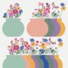 Bloom Flowers Printable Desk Calendar (2027 & 2028) | Abstract Floral SVG, PNG, PDF Template Bloom Flowers Printable Desk Calendar (2027 & 2028) – Abstract Floral SVG, PNG, PDF Template