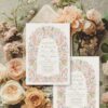 Watercolor Floral Wedding Invitation Template | Editable Garden Wedding Invite | Romantic Pastel Flower Arch Design Watercolor Floral Wedding Invitation Template | Editable Garden Wedding Invite | Romantic Pastel Flower Arch Design Vintage
