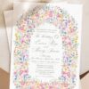 Editable Watercolor Floral Wedding Invitation Template | Pink Blush Garden Wedding Invite Printable Editable Watercolor Floral Wedding Invitation Template | Pink Blush Garden Wedding Invite Printable
