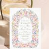 Editable Watercolor Floral Wedding Invitation Template | Pink Blush Garden Wedding Invite Printable Editable Watercolor Floral Wedding Invitation Template | Pink Blush Garden Wedding Invite Printable