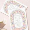 Editable Watercolor Floral Wedding Invitation Template | Pink Blush Garden Wedding Invite Printable Editable Watercolor Floral Wedding Invitation Template | Pink Blush Garden Wedding Invite Printable