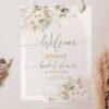 Boho Pampas Grass Bridal Shower Welcome Sign Template | Neutral Floral Arch Bridal Party Poster | Editable Rustic Greenery Entrance Board Boho Pampas Grass Bridal Shower Welcome Sign Template | Neutral Floral Arch Bridal Party Poster | Editable Rustic Greenery Entrance Board
