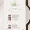 Sage Green Botanical He Said She Said Bridal Shower Game Template | Printable Guess Who Said It Card | Editable Wedding Party Activity Sage Green Botanical He Said She Said Bridal Shower Game Template | Printable Guess Who Said It Card | Editable Sage Floral Wedding Party Activity