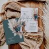 Boho Western Wedding Invitation Template Printable | Cowboy Boots Pampas Grass Wedding Invite | Editable Double Sided Teal Floral Marriage Card Boho Western Wedding Invitation Template Printable | Cowboy Boots Pampas Grass Wedding Invite | Editable Double Sided Teal Floral Marriage Card