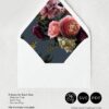 Vintage Moody Flower Envelope Liner Template | DIY Printable Floral Liners | SVG For Cricut PDF | A1 A2 A6 A7 C5 C6 Vintage Floral Envelope Liner Template | DIY Printable Moody Flower Liners | SVG For Cricut, PDF, Corjl Editable Background | A1 A2 A6 A7 C5 C6