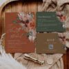 Terracotta Emerald Olive Wedding Invitation Suite Template Printable | Rust Green Floral RSVP Card Set | Boho Autumn Botanical Marriage Terracotta Emerald Olive Wedding Invitation Suite Template Printable | Rust Green Floral RSVP Card Set | Boho Autumn Botanical Marriage Invite