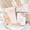 Peach Floral Wedding Invitation Suite Template Printable | Soft Pink Botanical RSVP Card Set | Watercolor Garden Rose Marriage Invite Peach Floral Wedding Invitation Suite Template Printable | Soft Pink Botanical RSVP Card Set | Watercolor Garden Rose Marriage Invite