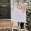 Spring Garden Floral Bridal Shower Welcome Sign Template | Printable Peach Watercolor Flower Entrance Board | Editable Large Wedding Party Poster Spring Garden Floral Bridal Shower Welcome Sign Template | Printable Peach Watercolor Flower Entrance Board | Editable Large Wedding Party Poster