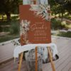 Terracotta Western Boho Bridal Shower Welcome Sign Template | Printable Cowgirl Boot Pampas Grass Board | Editable Vertical Entrance Display Terracotta Western Boho Bridal Shower Welcome Sign Template | Printable Cowgirl Boot Pampas Grass Board | Editable Vertical Entrance Display