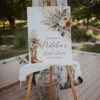 Western Boho Country Botanical Bridal Shower Welcome Sign Template | Printable Cowgirl Boot White Dried Rose Pampas Grass Board | Editable White Vertical Entrance Display Western Boho Country Botanical Bridal Shower Welcome Sign Template | Printable Cowgirl Boot White Dried Rose Pampas Grass Board | Editable White Vertical Entrance Display
