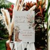 Rustic Western Boots and Brunch Neutral Bridal Shower Welcome Sign Template | Printable Cowgirl Boot Dried Floral Pampas Grass Board | Editable Beige Vertical Entrance Display Rustic Western Boots and Brunch Neutral Bridal Shower Welcome Sign Template | Printable Cowgirl Boot Dried Floral Pampas Grass Board | Editable Beige Vertical Entrance Display