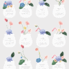 Watercolor Tropical Botanical Jar Desk Calendar Monthly Card Printable DIY | Anthurium Water Lily Monthly Cards Calendar Printable 2027 2028 Digital Download Watercolor Tropical Botanical Jar Desk Calendar Monthly Card Printable DIY | Anthurium Water Lily Monthly Cards Calendar Printable 2027 2028 Digital Download