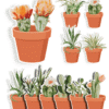 Cactus Succulent Pot Watercolor Desk Calendar Printable | Terracotta Houseplant Monthly Cards Calendar 2027 2028 Cactus Succulent Pot Watercolor Desk Calendar Printable | Terracotta Houseplant Monthly Cards Calendar 2027 2028