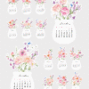 Sweet Watercolor Flowers DIY Desk Calendar Printable | Botanical Monthly Cards 2027 2028 | Desk Planner Paper Craft Calendar Sweet Watercolor Flowers DIY Desk Calendar Printable | Botanical Monthly Cards 2027 2028 | Desk Planner Paper Craft Calendar