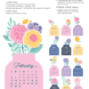 Pastel Peony Dahlia Jar Desk Calendar Monthly Printable Card | Floral Bouquet Monthly Calendar 2027 2028 | Retro Glass Jar Aesthetic Office Decor Pastel Peony Dahlia Jar Desk Calendar Monthly Printable Card | Floral Bouquet Monthly Calendar 2027 2028 | Retro Glass Jar Aesthetic Office Decor