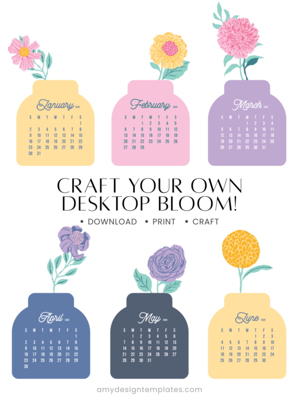 Pastel Peony Dahlia Jar Desk Calendar Monthly Printable Card | Floral Bouquet Monthly Calendar 2027 2028 | Retro Glass Jar Aesthetic Office Decor Pastel Peony Dahlia Jar Desk Calendar Monthly Printable Card | Floral Bouquet Monthly Calendar 2027 2028 | Retro Glass Jar Aesthetic Office Decor