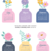 Pastel Peony Dahlia Jar Desk Calendar Monthly Printable Card | Floral Bouquet Monthly Calendar 2027 2028 | Retro Glass Jar Aesthetic Office Decor Pastel Peony Dahlia Jar Desk Calendar Monthly Printable Card | Floral Bouquet Monthly Calendar 2027 2028 | Retro Glass Jar Aesthetic Office Decor