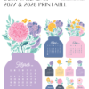 Pastel Peony Dahlia Jar Desk Calendar Monthly Printable Card | Floral Bouquet Monthly Calendar 2027 2028 | Retro Glass Jar Aesthetic Office Decor Pastel Peony Dahlia Jar Desk Calendar Monthly Printable Card | Floral Bouquet Monthly Calendar 2027 2028 | Retro Glass Jar Aesthetic Office Decor