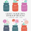 Floral Mason Jar Desk Calendar Monthly Printable Digital Download | Floral Bouquet Planner Monthly Cards 2027 2028 | Retro Glass Jar Aesthetic Office Decor Floral Mason Jar Desk Calendar Monthly Printable Digital Download | Floral Bouquet Planner Monthly Cards 2027 2028 | Retro Glass Jar Aesthetic Office Decor