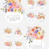 Bright Bouquet Floral Vase Desk Calendar Monthly Planner Printable | 2027 2028 Desk Calendar Decor Accessories Bright Bouquet Floral Vase Desk Calendar Monthly Planner Printable | 2027 2028 Desk Calendar Decor Accessories