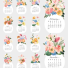 Watercolor Blooming Vase Desk Calendar Printable Paper Craft DIY | Flower Bouquet Monthly Cards Planner 2027 2028 Digital Download Watercolor Blooming Vase Desk Calendar Printable Paper Craft DIY | Flower Bouquet Monthly Cards Planner 2027 2028 Digital Download