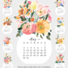Watercolor Blooming Vase Desk Calendar Printable Paper Craft DIY | Flower Bouquet Monthly Cards Planner 2027 2028 Digital Download Watercolor Blooming Vase Desk Calendar Printable Paper Craft DIY | Flower Bouquet Monthly Cards Planner 2027 2028 Digital Download
