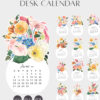 Watercolor Blooming Vase Desk Calendar Printable Paper Craft DIY | Flower Bouquet Monthly Cards Planner 2027 2028 Digital Download Watercolor Blooming Vase Desk Calendar Printable Paper Craft DIY | Flower Bouquet Monthly Cards Planner 2027 2028 Digital Download