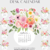 Watercolor Pink Peonies Floral Vase Desk Planner Calendar Printable | Soft Botanical Flower Bouquet Calendar Monthly PDF PNG JPEG 2027 2028 Watercolor Pink Peonies Floral Vase Desk Planner Calendar Printable | Soft Botanical Flower Bouquet Calendar Monthly PDF PNG JPEG 2027 2028