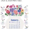 Minimalist Floral Vase Desk Calendar Printable PNG PDF | Flowers Bouquet Calendar Monthly Cards 2027 2028 | Office Decor Stationery Set Minimalist Floral Vase Desk Calendar Printable PNG PDF | Flowers Bouquet Calendar Monthly Cards 2027 2028 | Office Decor Stationery Set
