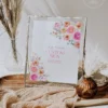 Spring Bloom Floral Wedding Invitation Template Bundle | 50+ Editable Colorful Wedding Stationery Templates Custom Sign Spring Bloom Floral Wedding Template