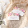 Spring Bloom Floral Wedding Invitation Template Bundle | 50+ Editable Colorful Wedding Stationery Templates Spring Bloom Colorful Place Card Template