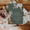 Western Boho Sage Green Cowgirl Bridal Shower Invitation Template | Printable Floral Pampas Grass Party Invite 5x7 | Editable Rustic Country Celebration Card Western Boho Sage Green Cowgirl Bridal Shower Invitation Template | Printable Floral Pampas Grass Party Invite 5x7 | Editable Rustic Country Celebration Card
